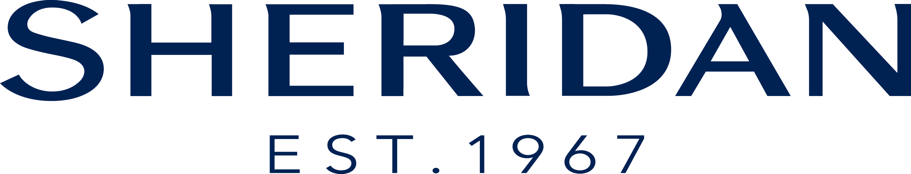 Sheridan logo in blue